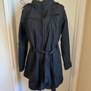 Rainier Long Line Rain Jacket - Women's | Black | Large